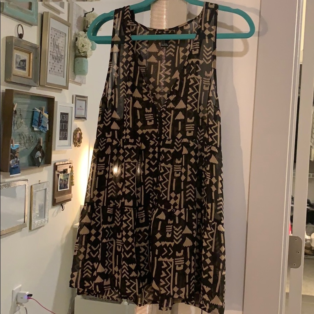Tribal Pattern Tank Top
